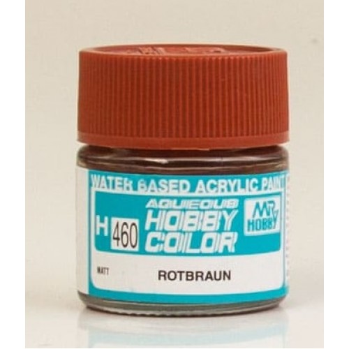 Mr Hobby Aqueous color Rotbraun H-460